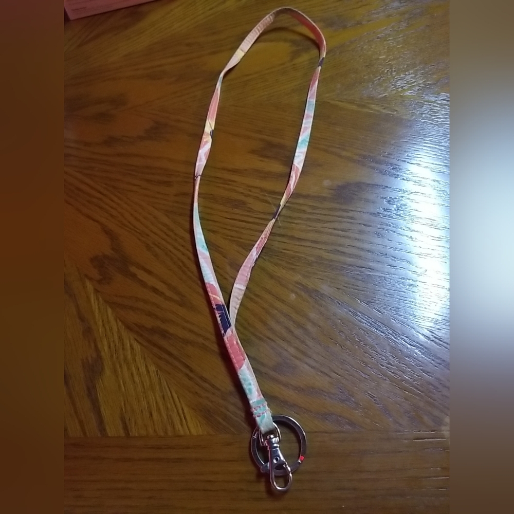 Vera Bradley lanyard and wallet in same color just not pictur